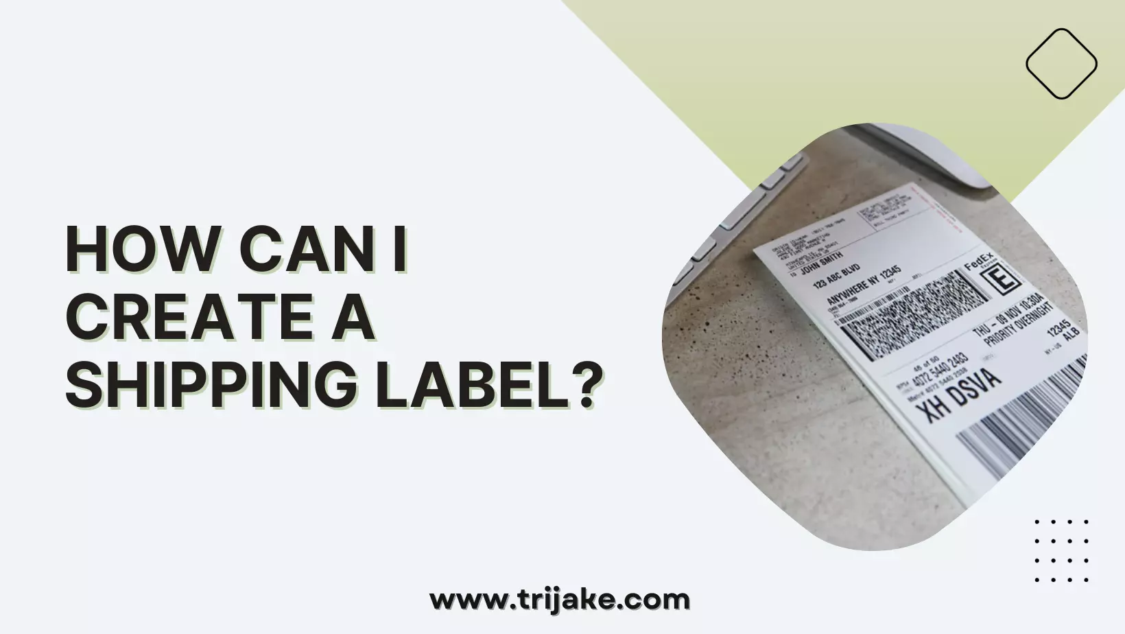 How Can I Create a Shipping Label