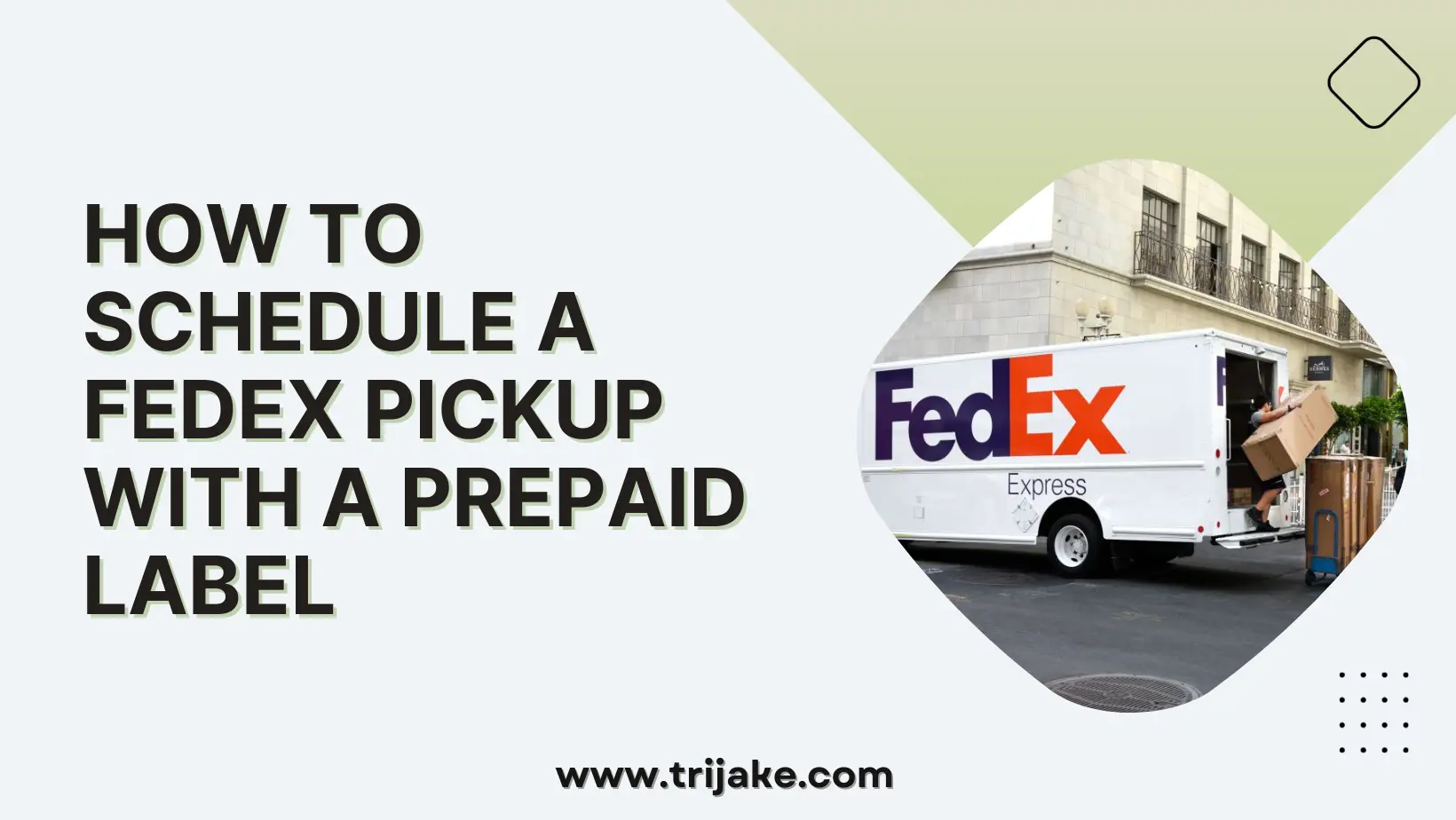 How to Schedule a FedEx Pickup