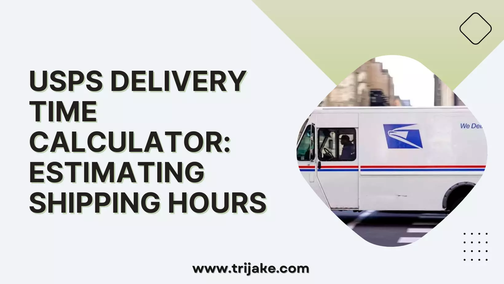USPS Delivery Time Calculator Estimating Shipping Hours