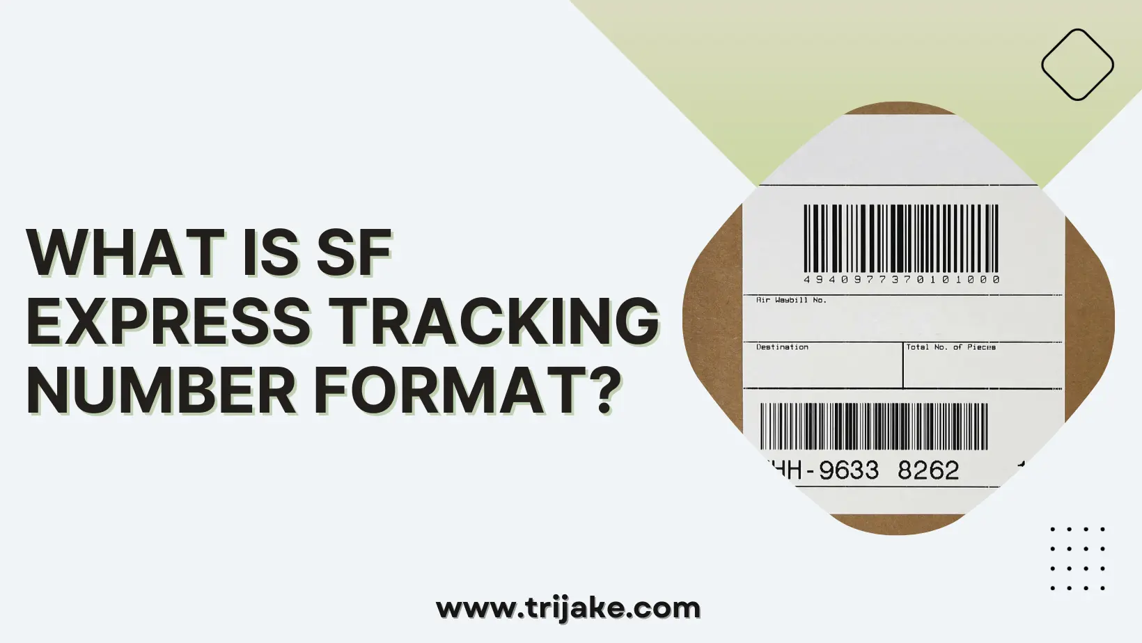 SF Express Tracking Number